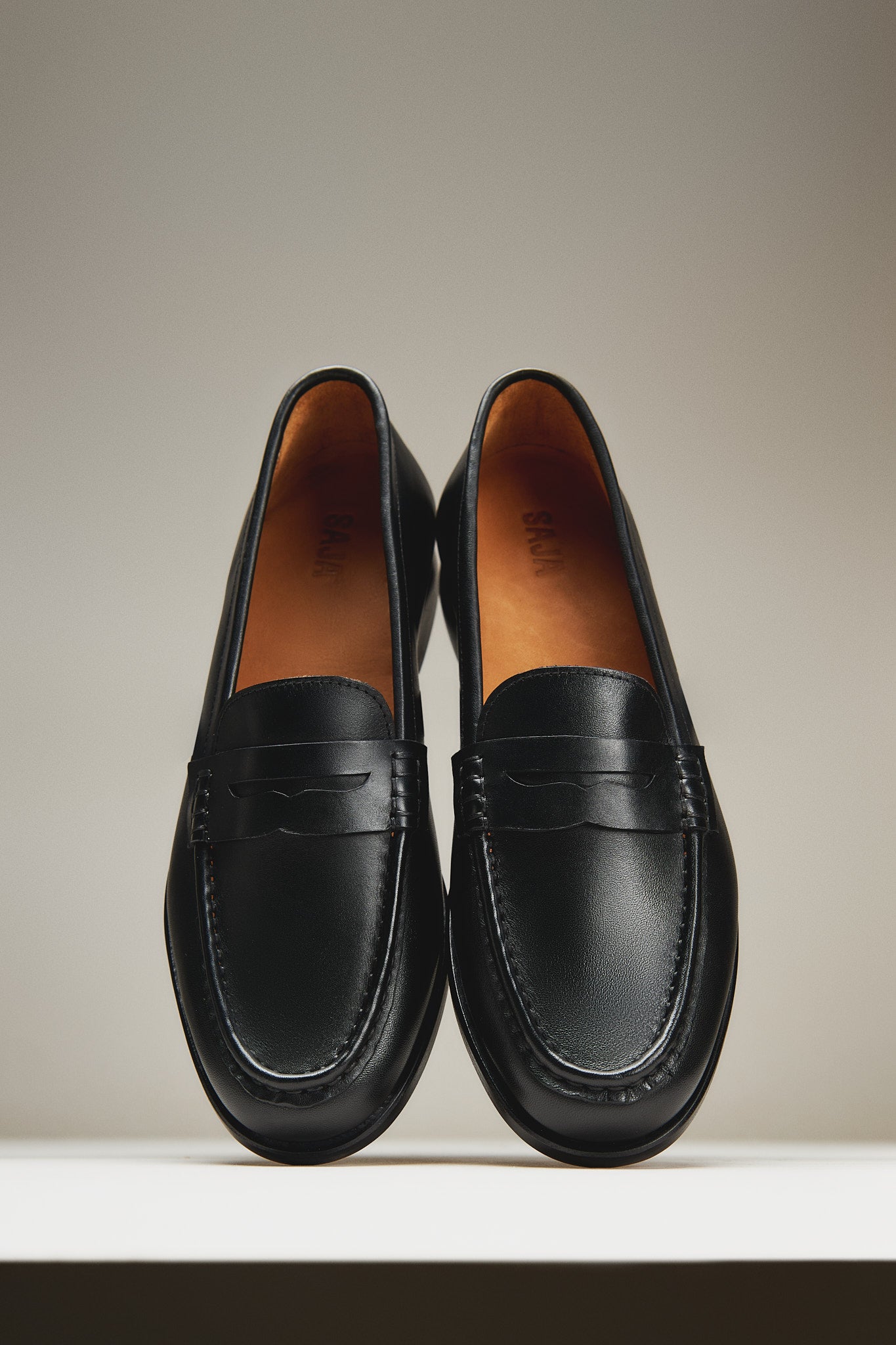 Penny Loafers - Black