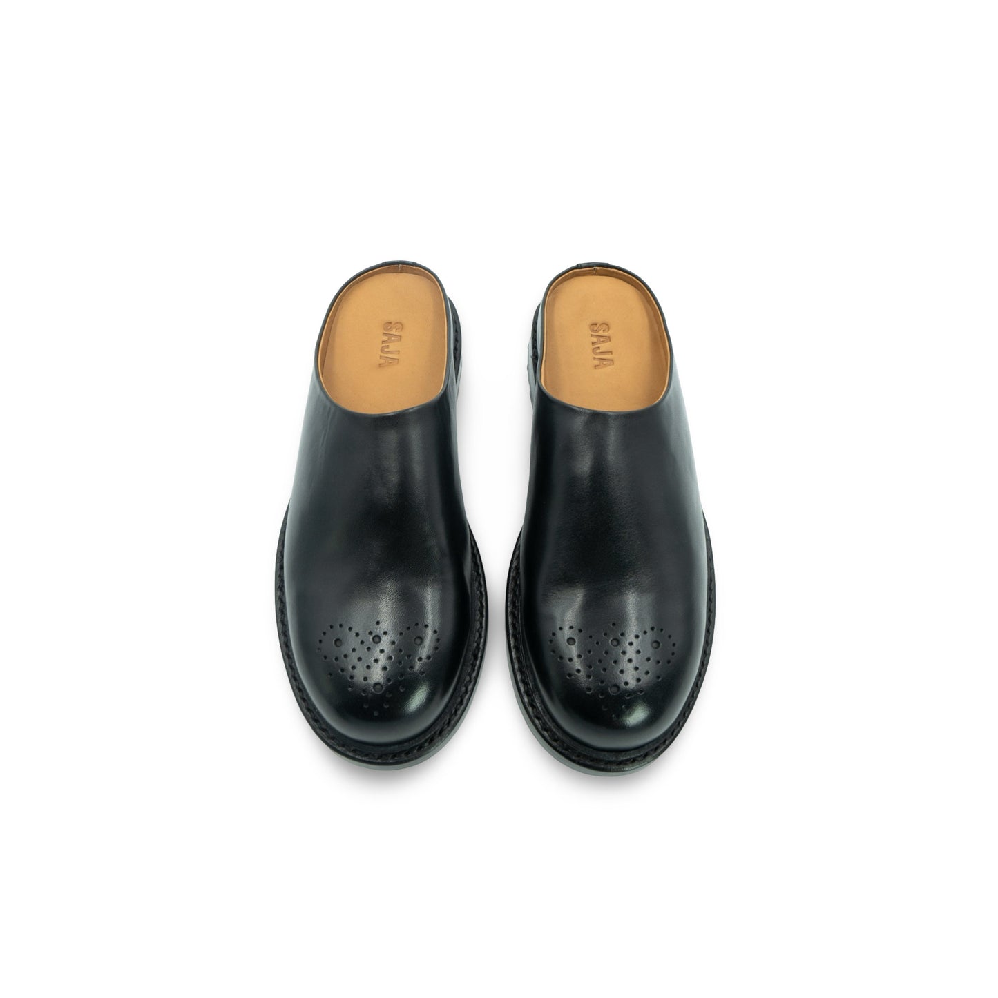 Brogues Mules - Black